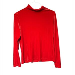 Road rags Vintage Elegant Red Women's Tunic Top
